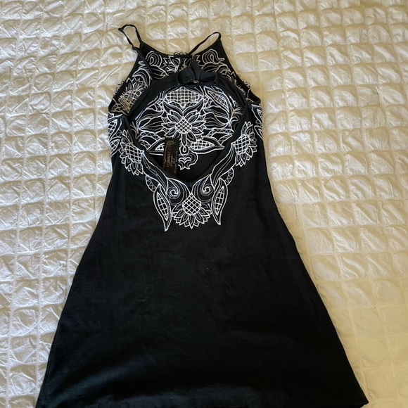 Free People embroidered New Romantics mini dress - Picture 3 of 7